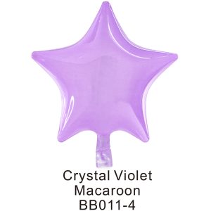 Bubble crystal purple star 40 cm BBQ011-18-4